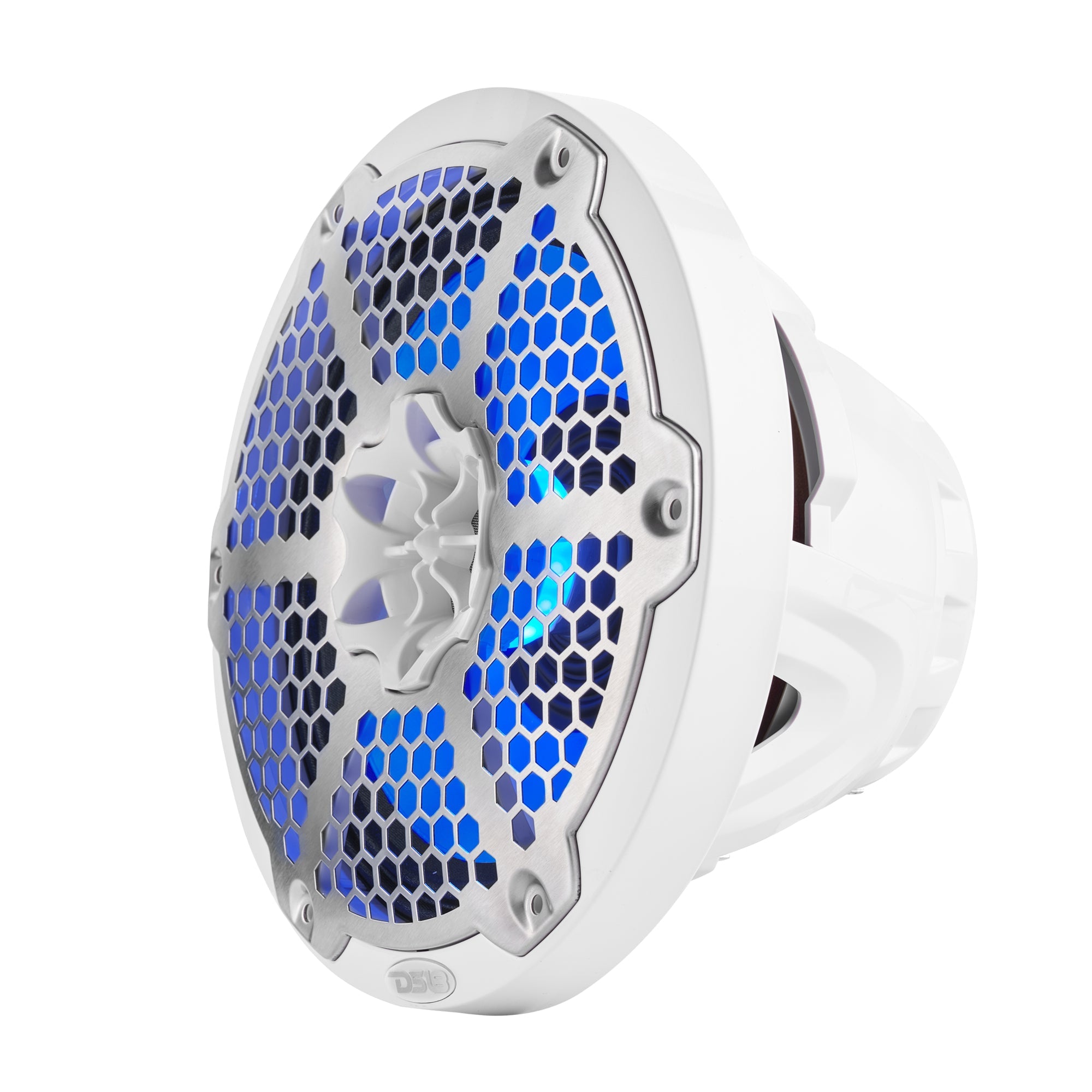 8” Marine 2-Way Hybrid Speaker with RGB LED, Compression Driver and Neodymium Magnet | 350W RMS 4-Ohm - DS18