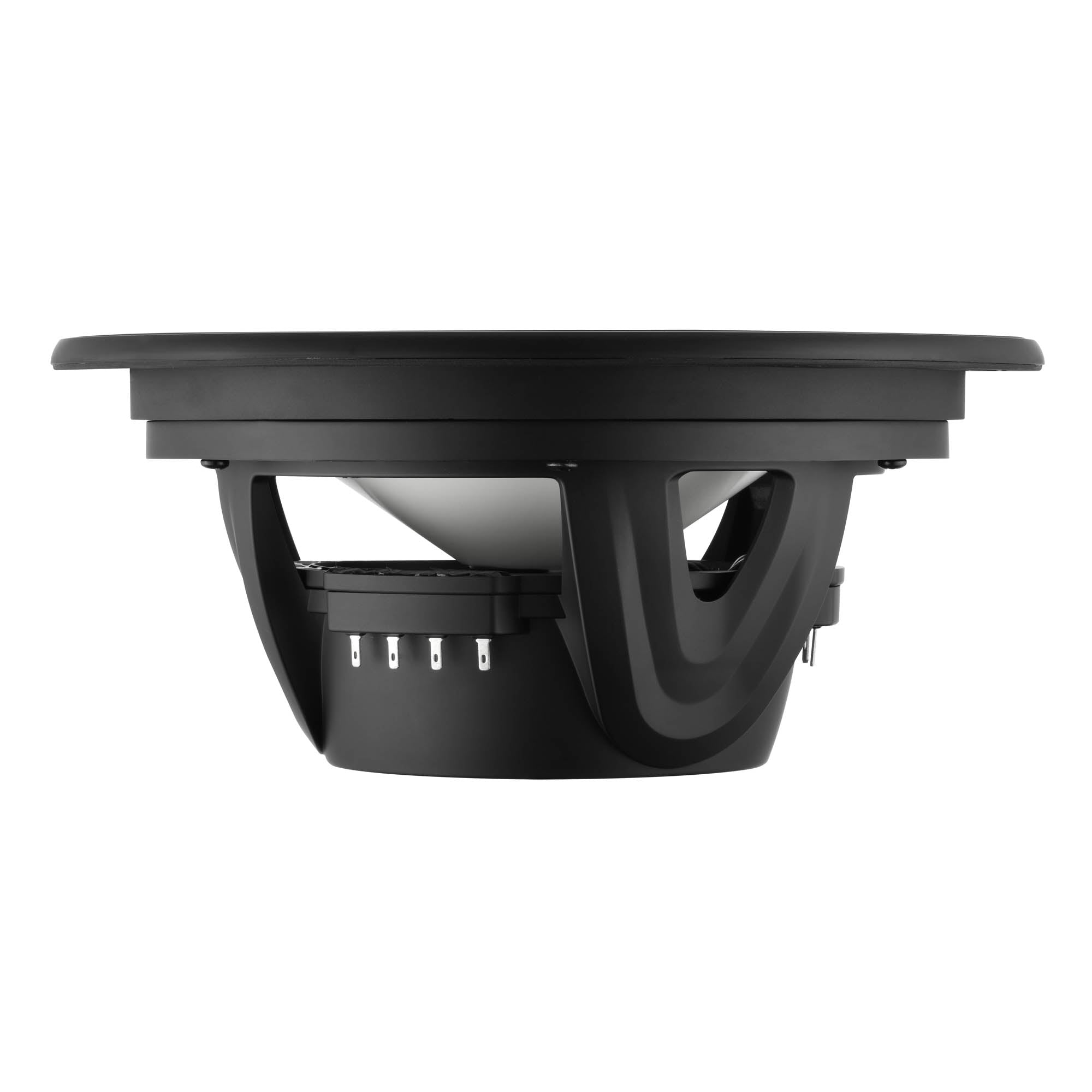 Luxury 8” 2-Way Marine Coaxial Speaker with Digital LED Lights and Flush Magnetic Mount Grille | 175W RMS 4-Ohm - DS18
