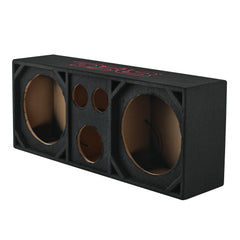 Dual 12” + Dual 4” Tweeter + 2” Driver Ported Voceteo Empty Enclosure | Speakon-Ready - DS18