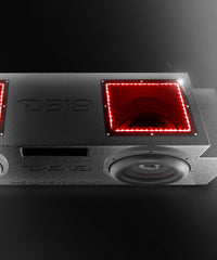 Jeep JKU/JLU Down Firing Subwoofer Enclosure 2 x 12" - DS18