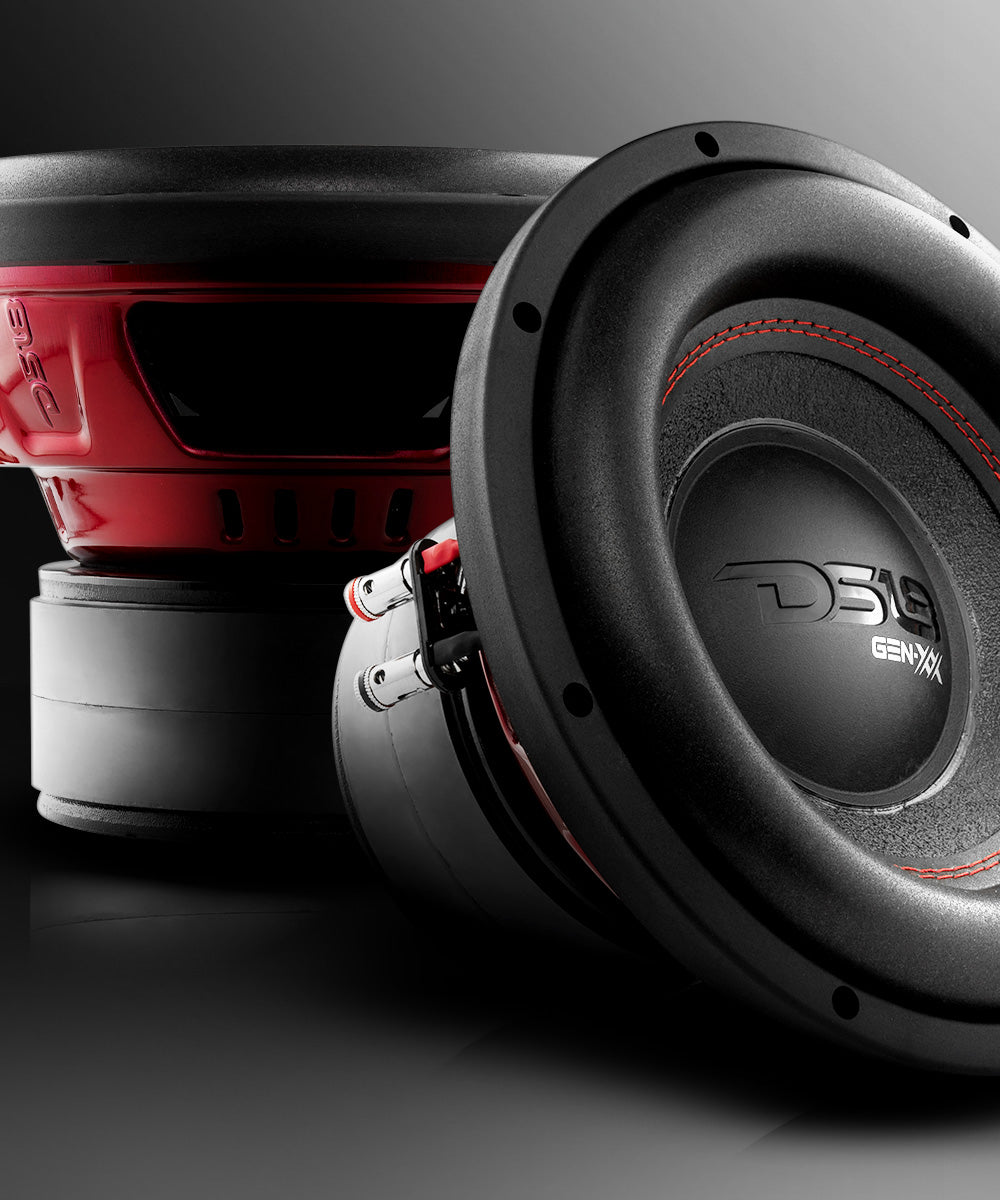 GEN-XX 10" High Excursion Subwoofer Double Stacked Magnets 500 Watts Rms DVC 4-Ohm - DS18