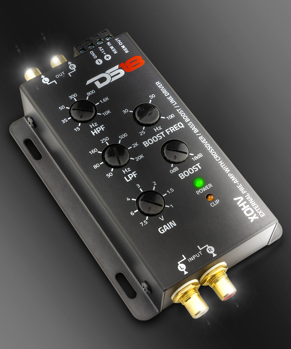 Pre-Amp With Crossover For High Volt Amplifier - DS18