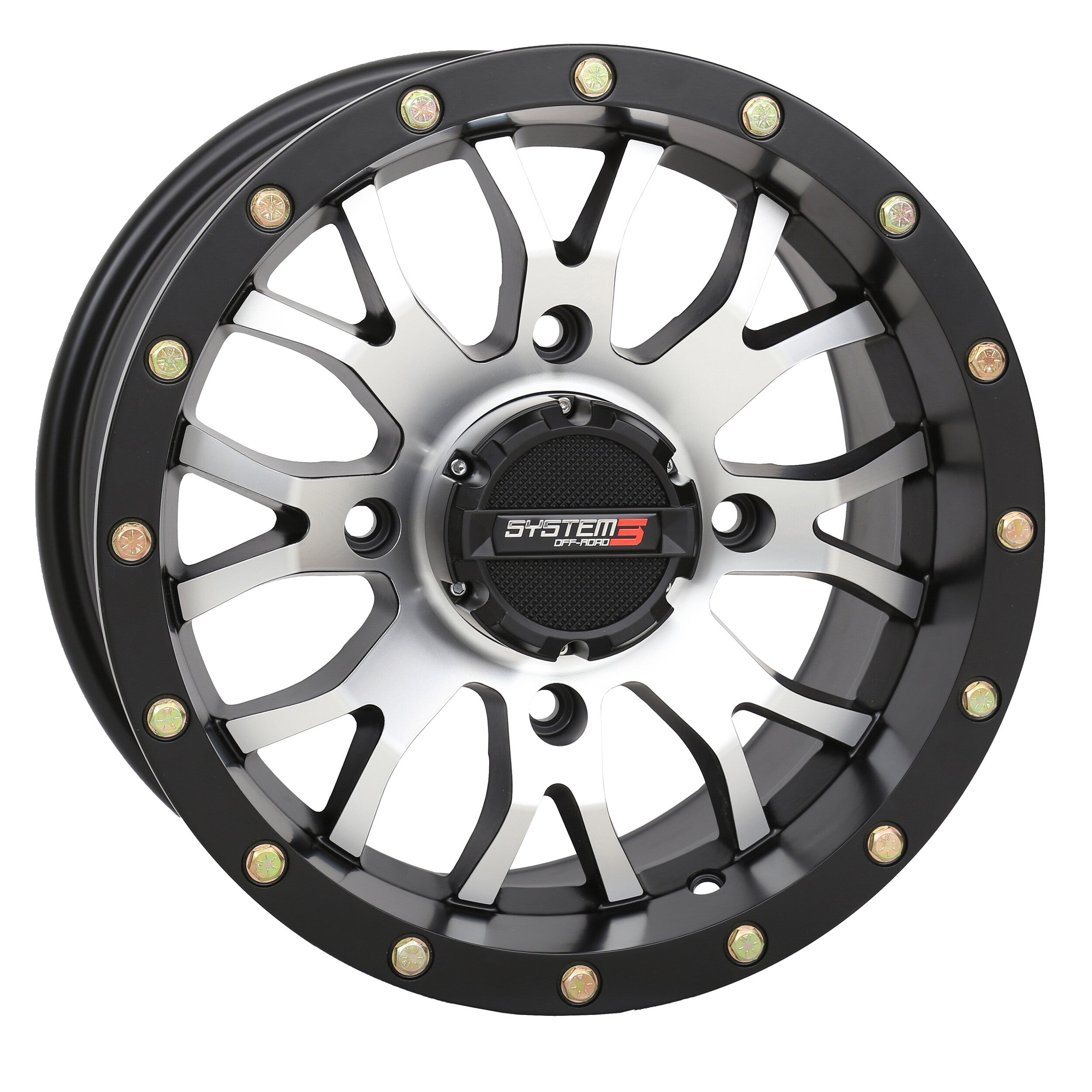 ST3 WHEEL - MATTE MACHINED/BLACK