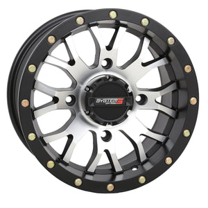 ST3 WHEEL - MATTE MACHINED/BLACK