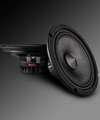 6.5” Slim Motorcycle & Motorsports Loudspeaker With Neodymium Magnet and Water Resistant Carbon Fiber Cone | 2-Ohm 150W RMS