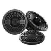 Orion XMT80.4 8" Water-Resistant Midrange Coaxial Speakers W/ Grills | 400W RMS 4 Ohm (Pair)