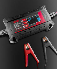 15 AMP Automatic Smart Lithium and AGM Car Battery Charger & Maintainer - DS18
