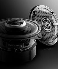 ZXI 4" 2-Way Coaxial Speakers with Kevlar Cone | 50 Watts RMS 4-Ohm - DS18