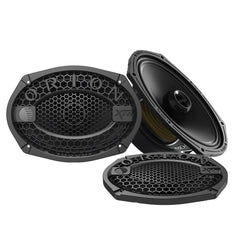 Orion XMT69.2 6x9" Water-Resistant Midrange Coaxial Speakers W/ Grills | 400W RMS 2 Ohm (Pair)