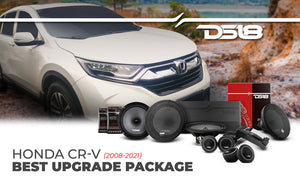 DS18 2008-2021 Honda CR-V Front and Back Doors Speakers Best Upgrade/Replacement Package 1800 Watts - DS18