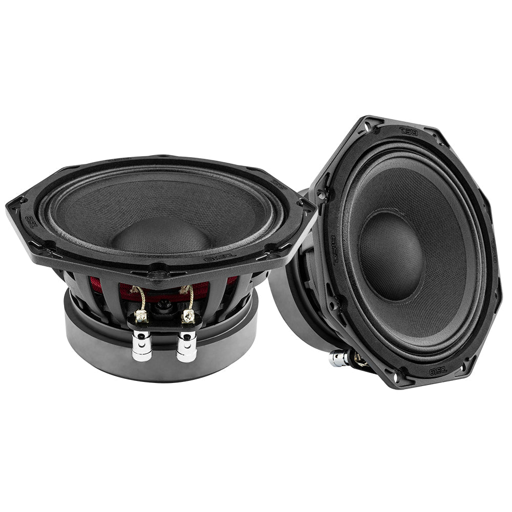 Octagonal 6.5" Mid-Range Loudspeaker 300 Watts Rms 8-Ohm - DS18