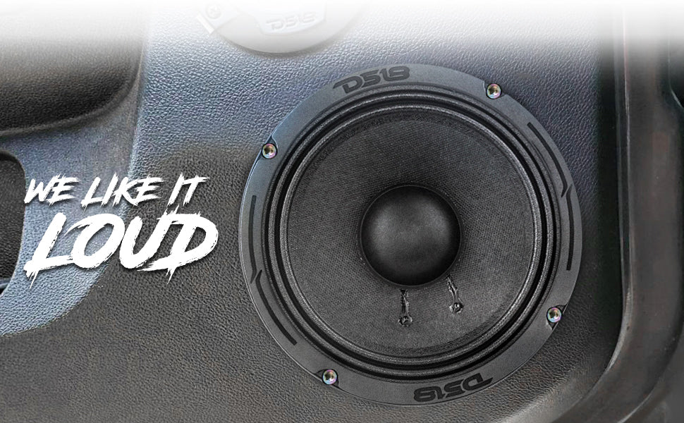 6.5" Mid-Bass Loudspeaker 150 Watts Rms 8-Ohm - DS18