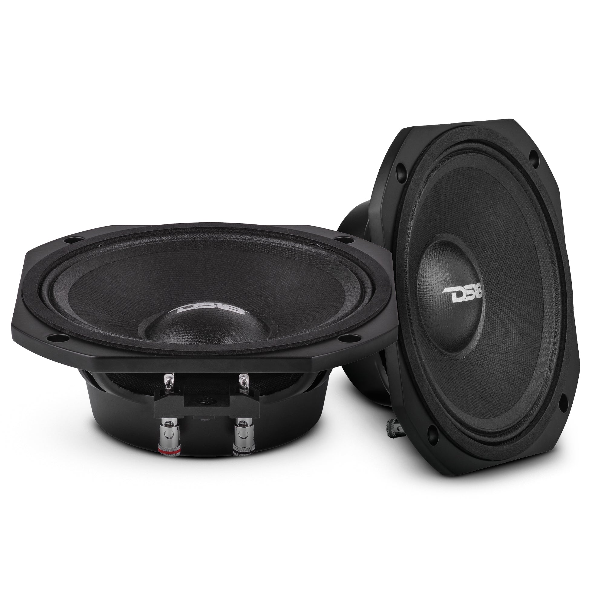 PRO 6.5” Slim Professional Mid-Range Speaker With Neodymium Magnet 180 Watts Rms 8-Ohm - Recommended for Dome and Diffuser