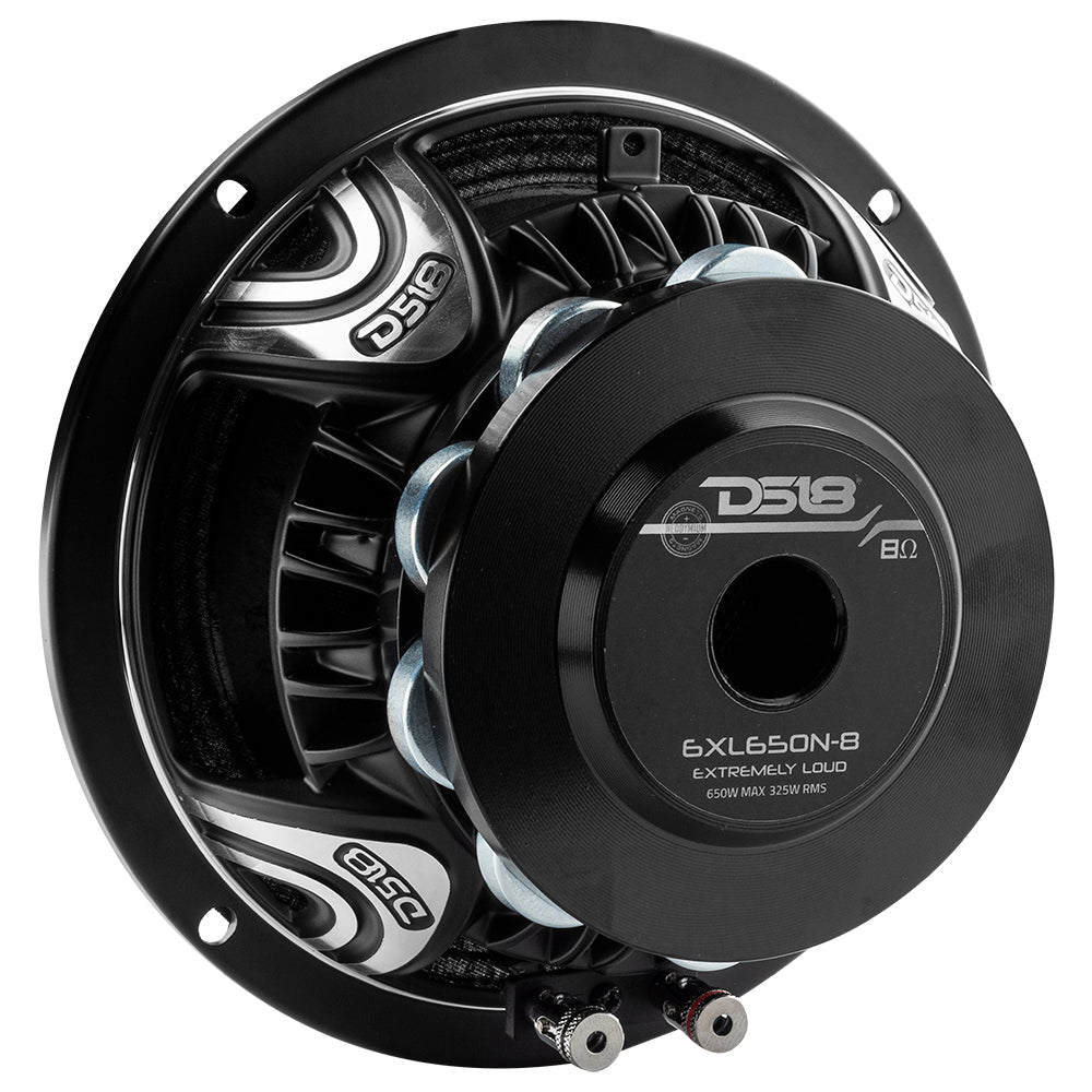 XL 6.5" Neodymium Rings Mid-Range Loudspeaker 325 Watts Rms 8-Ohm - DS18