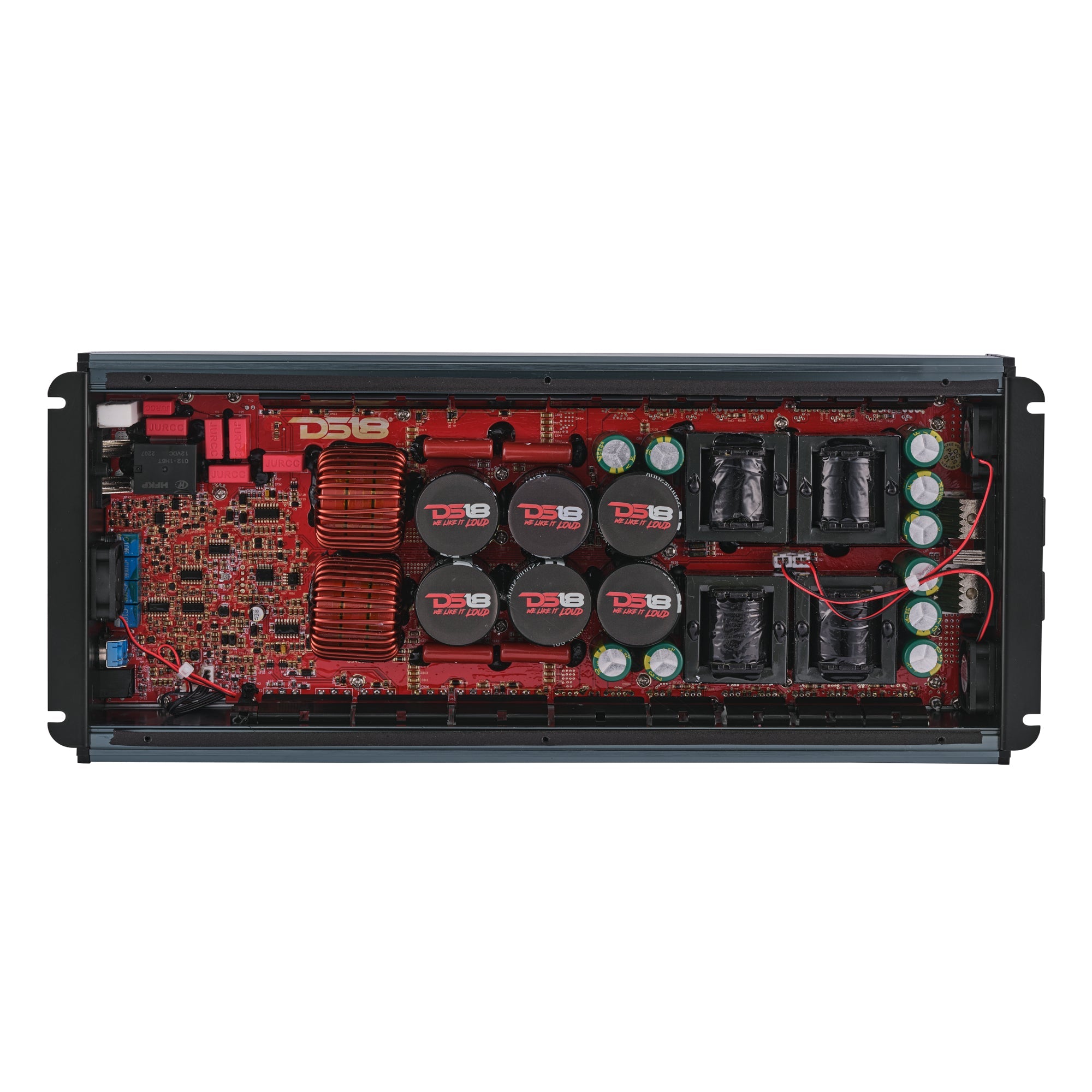 FRP Compact Full-Range Class D 1-Channel Amplifier 8,000 Watts Rms @ 1-Ohm - DS18