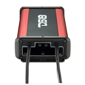 NXL 4-Channel Full-Range Class D Waterproof IP67 Marine and Powersports NANO Amplifier with Bluetooth 5.1 Receiver Built-In