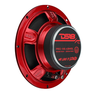 PRO-X 8" Shallow Mid-Range Bullet Loudspeaker | 250W RMS 4-Ohm - DS18