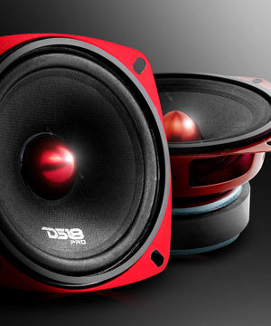 PRO-X 4" Mid-Range Loudspeaker with Bullet | 100W RMS 4-Ohm - DS18