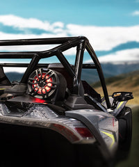 Polaris Slingshot Headrest 4 x 6.5" Enclosure With 4 x NXL-6/BK | 2015 - Current - DS18