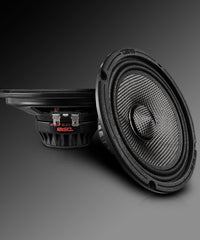 6.5” Slim Motorcycle & Motorsports Loudspeaker With Neodymium Magnet and Water Resistant Carbon Fiber Cone | 4-Ohm 150W RMS