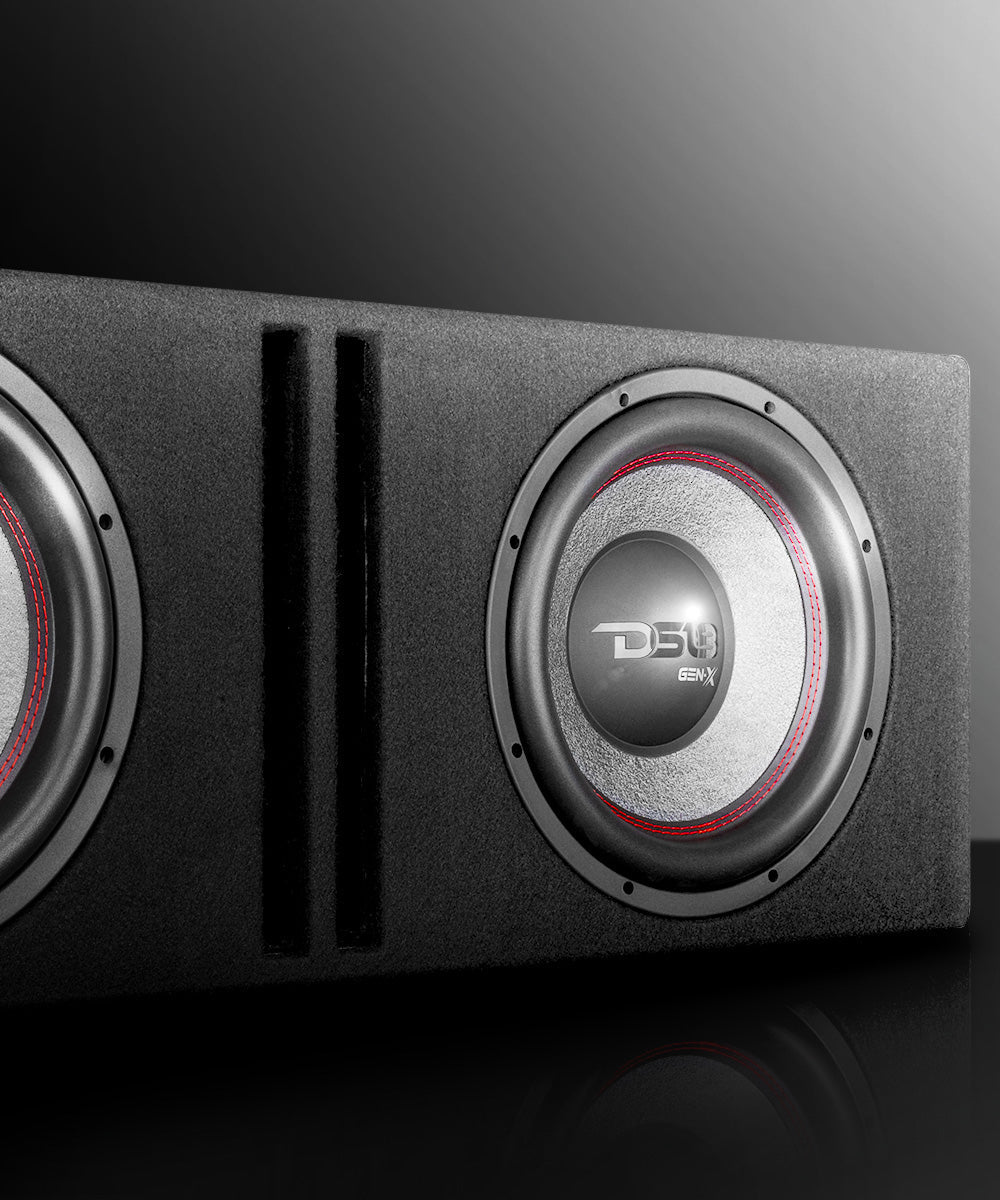 Dual 12" Loaded Subwoofer Ported Enclosure With GEN-X124D 900 Watts RMS - DS18