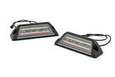 6 Inch LED Angled Light Pods | White/Amber | Pair
