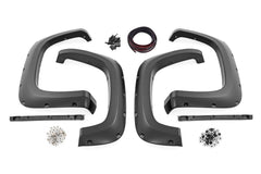 Pocket Fender Flares | GB8 Mosaic Black | Chevy Silverado 2500 HD/3500 HD (20-26)