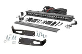 LED Light Kit | Bumper Mount | 20" Black Single Row | White DRL | Ram 2500 (03-18)/3500 (03-18)