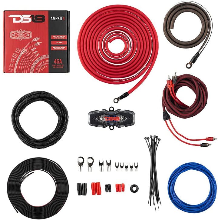 DS18 2012-2021 RAM 2500 Crew and Quad Cab Front and Back Doors Speakers Better Upgrade/Replacement Package 1600 Watts - DS18