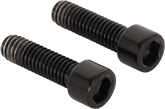 4/110 CENTER CAP SCREWS M4X16-2PCS BLACK