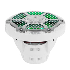 6.5” Marine 2-Way Hybrid Speaker with RGB LED, Compression Driver and Neodymium Magnet | 250W RMS 4-Ohm - DS18