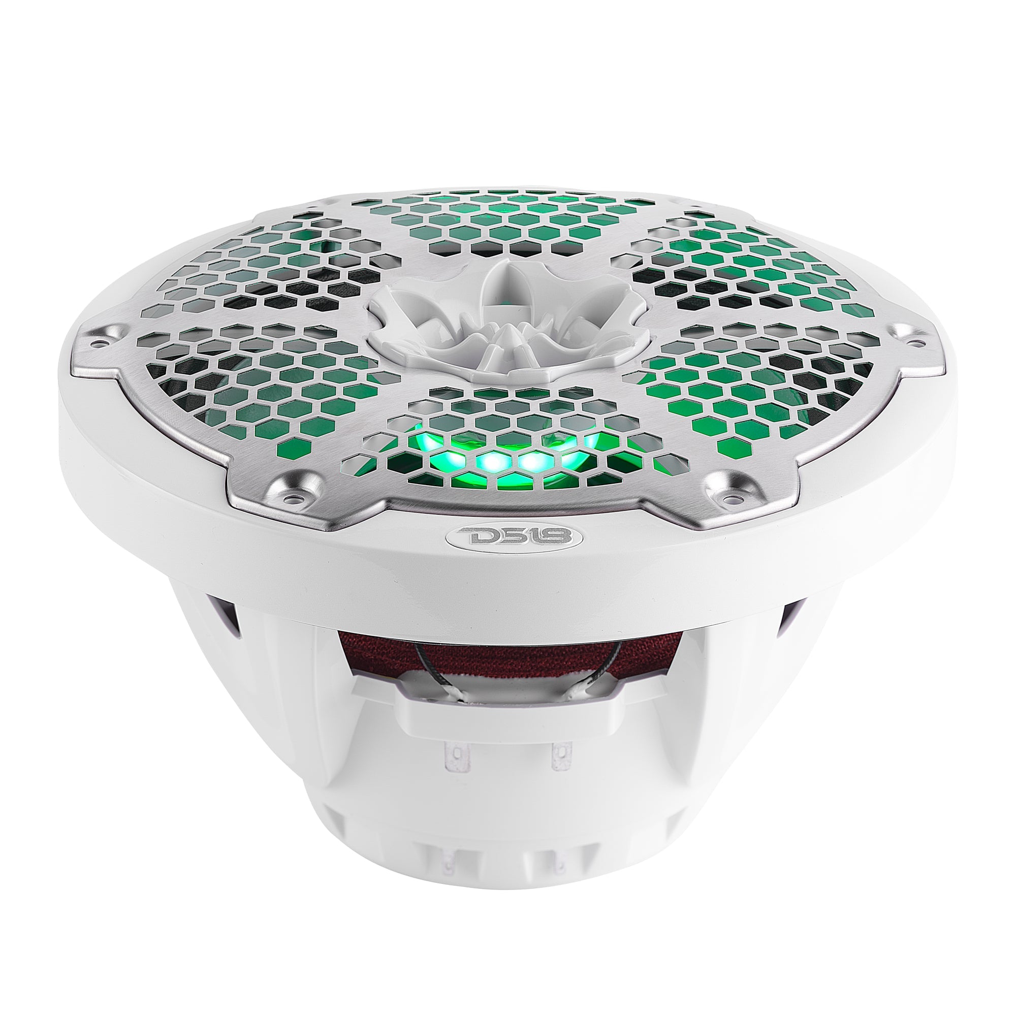 8” Marine 2-Way Hybrid Speaker with RGB LED, Compression Driver and Neodymium Magnet | 350W RMS 4-Ohm - DS18