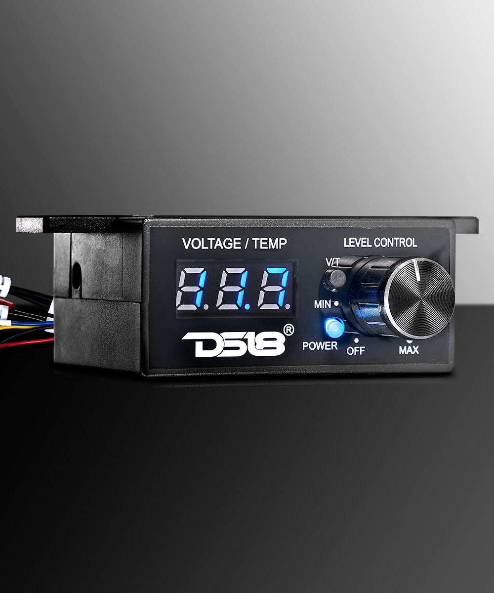 Bass knob With Volt Meter and Temperature Display - DS18