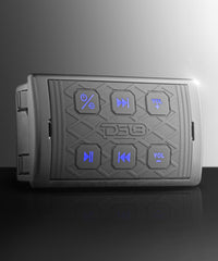 Marine And Powersports Waterproof Bluetooth Audio Receiver With Controls - DS18