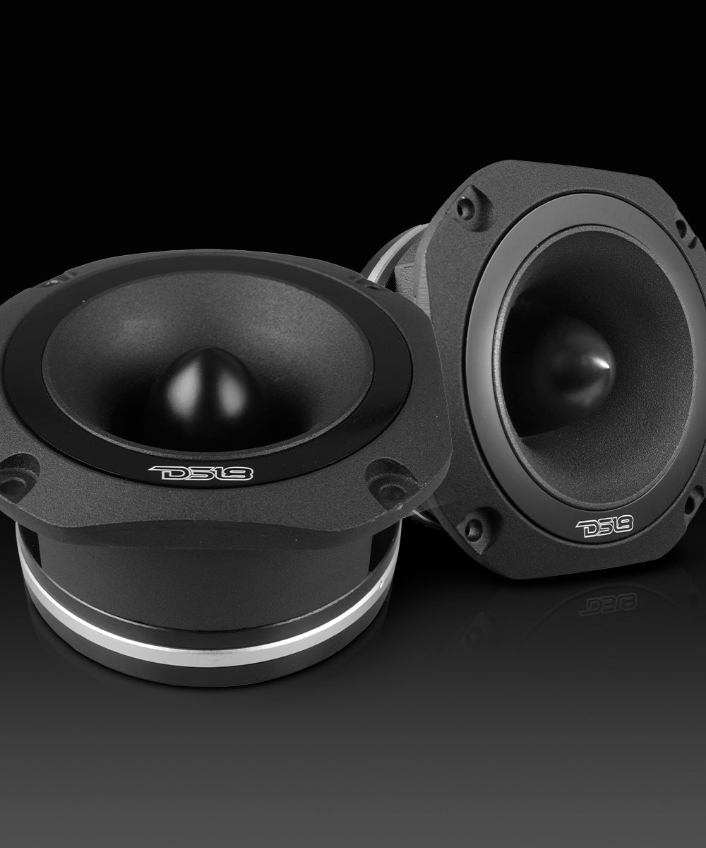 4" Super Bullet Tweeter with 1.5" Titanium Voice Coil Neodymium Magnet 220 Watts 8-Ohm - DS18