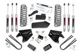 4 Inch Lift Kit | Quad Front Shocks | Rear Blocks | Ford F-150 4WD (80-96)