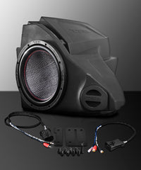 Polaris RZR Glove Box 10" Subwoofer Enclosure 1200 Watts Carbon Fiber Subwoofer - DS18