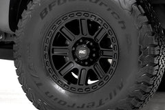 Rough Country 84 Series Wheel | Gloss Black | 18x8.5 | 6x5.5 | +0mm