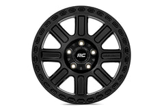 Rough Country 84 Series Wheel | One-Piece | Gloss Black | 15x8 | 5x5.5 | -19mm
