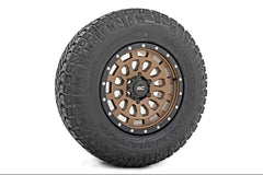 Rough Country 87 Series Wheel | Simulated Beadlock | Bronze/Black | 17x8.5 | 6x5.5 | +0mm