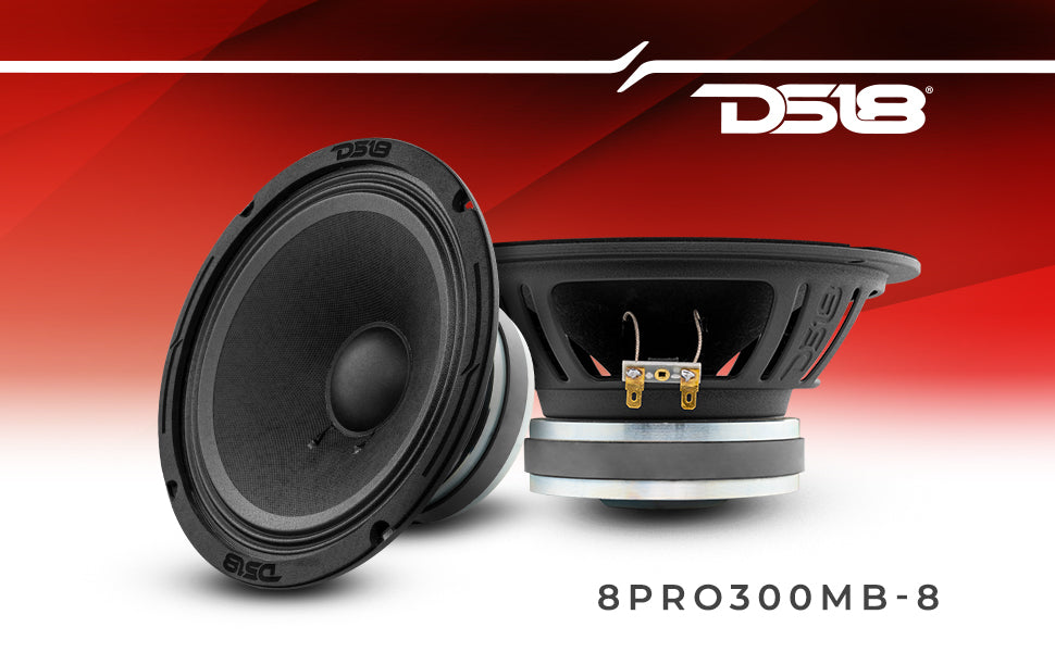 8" Mid-Bass Loudspeaker 150 Watts Rms 8-Ohm - DS18