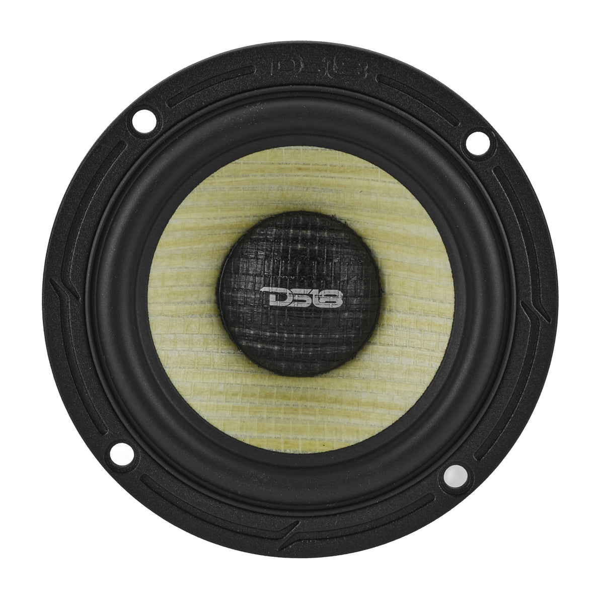 DXQ 6.5" 3-Way Component Speaker Set with Yellow Straw + Composite Foam Cone | 150W RMS 4-Ohm - DS18