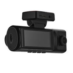 4K Triple Dash Camera with Front, In-Cabin and Rear Cameras, Wi-Fi, GPS and 3.16” IPS Display - DS18