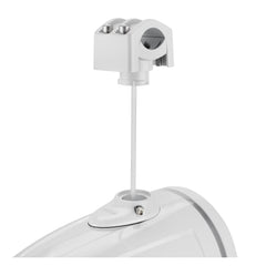 8" NXL-iQ Marine Tower Speaker with Digital LED Lights, Neodymium Magnet, 1" Compression Driver, IP65 Rated, 350W RMS, 4-Ohm