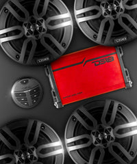 Best Marine Audio Package - 4 X 6.5" Speakers with Head Unit & 4 Channel Amplifier - DS18