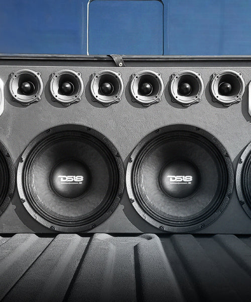 PANCADÃO Mid-Bass Loudspeaker 12" 3000 Watts Rms 8-Ohm - DS18