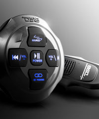 Marine And Powersports Waterproof Bluetooth Audio Receiver With Controls and Microphone - DS18