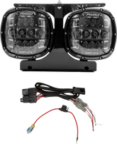 RIGID ADAPT HEADLIGHT KIT `15-23 (EXC.`23 CVO) FLTR