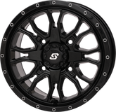 FUSION DD WHEEL 14X7 6+1 4/137 & 4/156 GLOSS BLACK