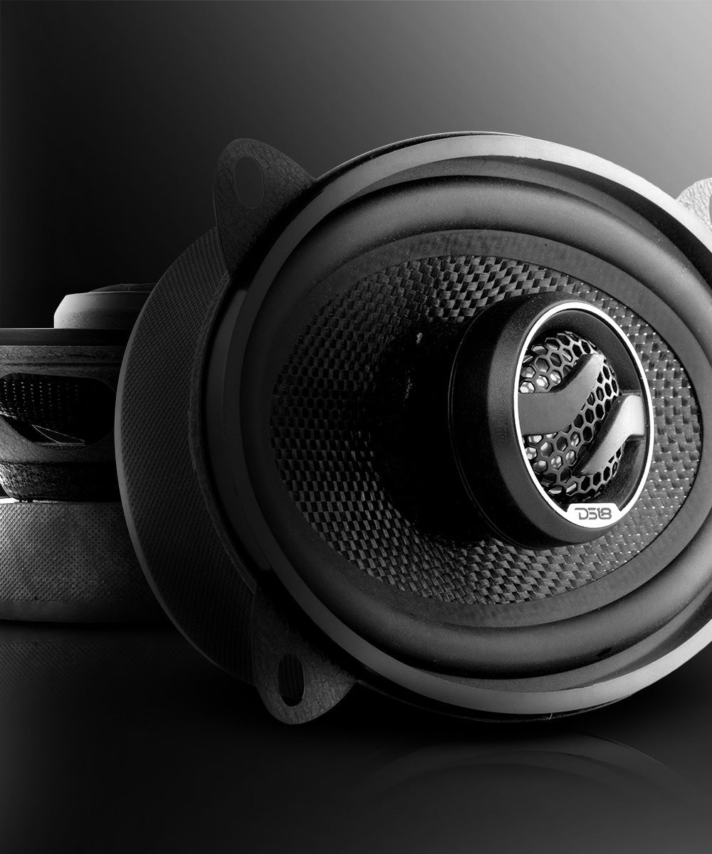 ZXI 4x6" 2-Way Coaxial Speakers with Kevlar Cone | 60 Watts RMS 4-Ohm - DS18